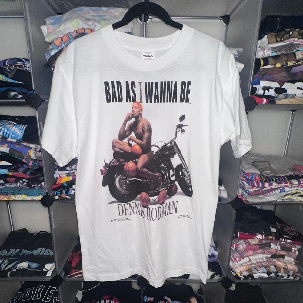 1996 Dennis Rodman “Bad As I Wanna Be” Murina - Large 21x29.5